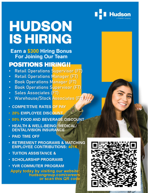 Hudson Is Hiring San José International Airport